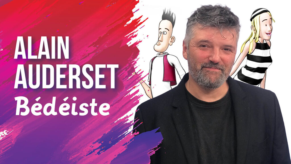 Interview d'Alain Auderset, bédéiste chrétien