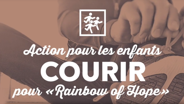 Course caritative pour les enfants de « Rainbow of Hope »