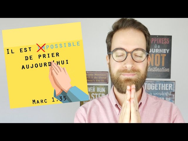 POST IT | Il est (im)possible de prier aujourd&rsquo;hui | Marc 1.35