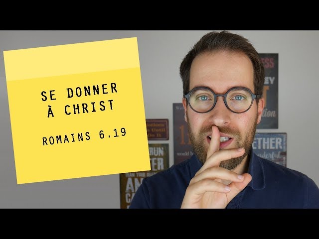POST IT | Se donner à Christ | Romains 6.19