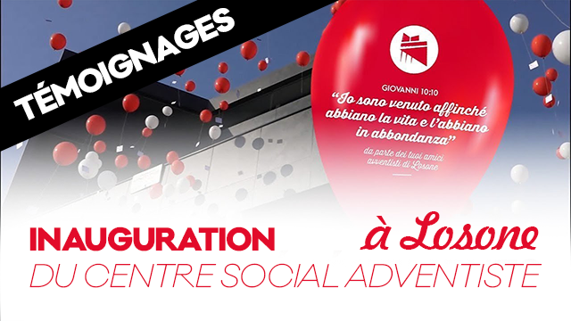 Témoignages lors de l&rsquo;inauguration du nouveau CSA de Losone