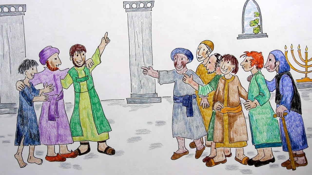 Pierre et Jean au temple – BibleTubeEnfant