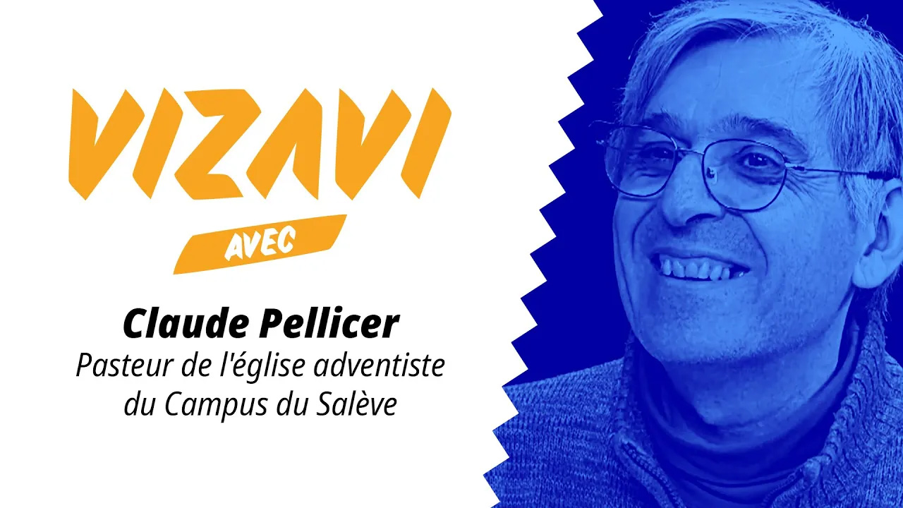 Vizavi reçoit Claude Pellicer, pasteur de l&rsquo;église adventiste du campus du Salève